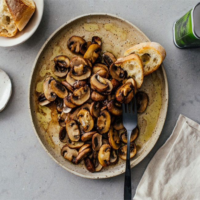 خوراک قارچ رژیمی و خوشمزه